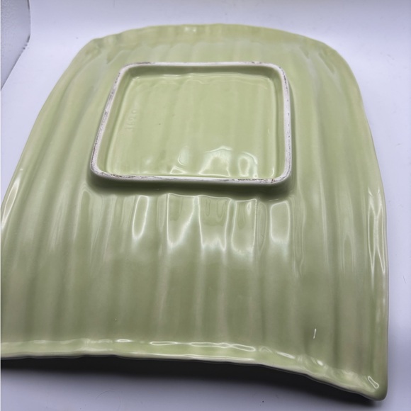 Green Asparagus Ceramic Platter/Plate - Picture 5 of 5